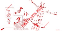 GUIDON pour Honda GROM 125 ABS de 2018
