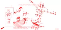 GUIDON pour Honda GROM 125 ABS de 2018