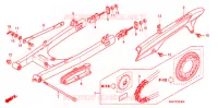 BRAS OSCILLANT pour Honda CBF 125 de 2010