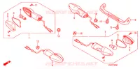 CLIGNOTANT pour Honda CBF 125 de 2010