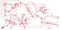 GUIDON   TE DE FOURCHE pour Honda CBF 125 de 2010