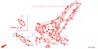 CADRE pour Honda CBF 125 de 2010