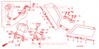 GUIDON   TE DE FOURCHE pour Honda CBF 125 de 2010