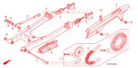 BRAS OSCILLANT pour Honda CBF 125 de 2010