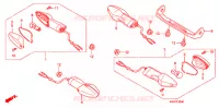 CLIGNOTANT pour Honda CBF 125 de 2010