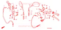 LEVIER DE GUIDON   CABLE   COMMODO pour Honda CBF 125 de 2010