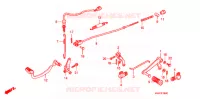 PEDALE pour Honda CBF 125 de 2010