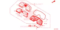 COMPTEUR pour Honda CB 650 F de 2018