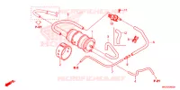 SYSTÈME DE RECYCLAGE DES GAZ pour Honda NC 750 S ABS, RED de 2018