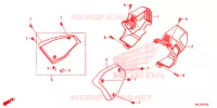 COUVERCLE LATERAL pour Honda CB 1000 R ABS de 2018