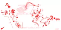 LEVIER DE GUIDON   CABLE   COMMODO pour Honda CB 1000 R ABS de 2018