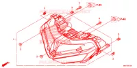 PHARE pour Honda CBR 1000 ABS RED de 2018