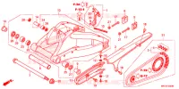 BRAS OSCILLANT pour Honda CBR 1000 ABS RED de 2018