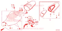 SELLE pour Honda CBR 1000 ABS RED de 2018
