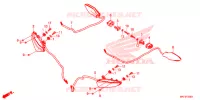 CLIGNOTANT (1) pour Honda CBR 1000 ABS RED de 2018