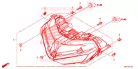 PHARE pour Honda CBR 1000 ABS RED de 2018