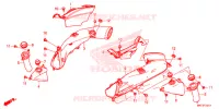 CONDUITE D'ADMISSION AIR   SOUPAPE pour Honda CBR 1000 ABS BLACK de 2018