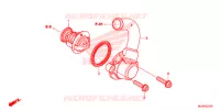 THERMOSTAT pour Honda CB 500 X ABS de 2018