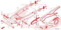 BRAS OSCILLANT pour Honda CB 500 X de 2018
