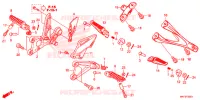 REPOSE PIED pour Honda CBR 1000 RR SP de 2018