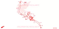 VALVE DE COMMANDE D'INJECTION D'AIR pour Honda CBR 1000 RR SP de 2018