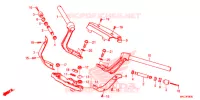 GUIDON   TE DE FOURCHE pour Honda GL 1800 GOLD WING de 2018