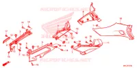 COUVERCLES LATERAUX pour Honda GL 1800 GOLD WING TOUR DCT, NAVI, AIRBAG de 2018
