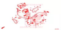 FAISCEAU D'AIRBAG pour Honda GL 1800 GOLD WING TOUR DCT, NAVI, AIRBAG de 2018
