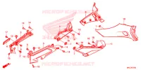 COUVERCLES LATERAUX pour Honda GL 1800 GOLD WING TOUR DCT, NAVI, AIRBAG de 2018