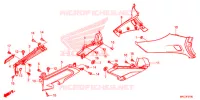 COUVERCLES LATERAUX pour Honda GL 1800 GOLD WING TOUR DCT, NAVI, AIRBAG de 2018
