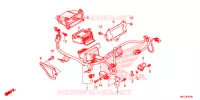 FAISCEAU D'AIRBAG pour Honda GL 1800 GOLD WING TOUR DCT, NAVI, AIRBAG de 2018