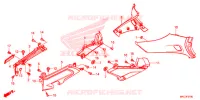 COUVERCLES LATERAUX pour Honda GL 1800 GOLD WING TOUR DCT, NAVI, AIRBAG de 2018