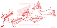 COUVERCLES LATERAUX pour Honda GL 1800 GOLD WING TOUR DCT, NAVI, AIRBAG de 2018