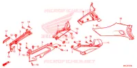 COUVERCLES LATERAUX pour Honda GL 1800 GOLD WING TOUR DCT, NAVI, AIRBAG de 2018