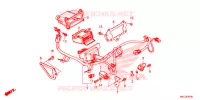FAISCEAU D'AIRBAG pour Honda GL 1800 GOLD WING TOUR DCT, NAVI, AIRBAG de 2018