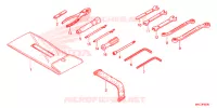 OUTIL pour Honda GL 1800 GOLD WING TOUR DCT, NAVI, AIRBAG de 2018