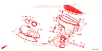 FILTRE A AIR pour Honda GL 1800 GOLD WING TOUR de 2018