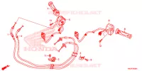 COMMODO   LEVIER   CABLE pour Honda FORZA 125 3E de 2018