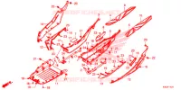 MARCHE PIEDS (NSS125ADK) pour Honda FORZA 125 3E de 2018