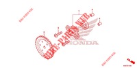 POMPE A HUILE pour Honda FORZA 125 2019 3E de 2018