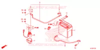 BATTERIE pour Honda PIONEER 700 M2 RED de 2018