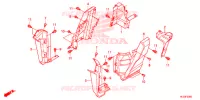 COUVERCLES LATERAUX pour Honda PIONEER 700 M2 RED de 2018