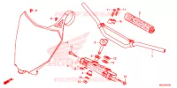 GUIDON   TE DE FOURCHE pour Honda CRF 450 RX ENDURO de 2018