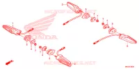 CLIGNOTANT pour Honda AFRICA TWIN 1000 de 2018