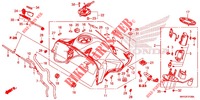 RESERVOIR A CARBURANT   POMPE A ESSENCE (CRF1000A/AL/D/DL) pour Honda AFRICA TWIN 1000 ABS RED de 2018