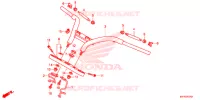 GUIDON   TE DE FOURCHE (VT1300CXA) pour Honda VT 1300 C FURY ABS de 2017