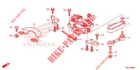AMORTISSEUR DE DIRECTION pour Honda CBR 600 RR ABS RED de 2017