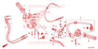 LEVIER DE GUIDON   CABLE   COMMODO pour Honda CBR 600 RR ABS RED de 2017