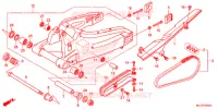 BRAS OSCILLANT pour Honda CBR 600 RR RED de 2017