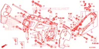 CADRE pour Honda CBR 600 RR RED de 2017